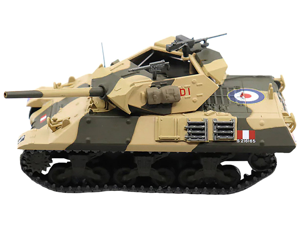 M10 Tank Destroyer D1 #77 "U.S.A. 72nd Anti-Tank Regiment 6th Armored Division Italy August 1944" 1/43 Diecast Model by AFVs of WWII LuxuryLifeWay Online Store