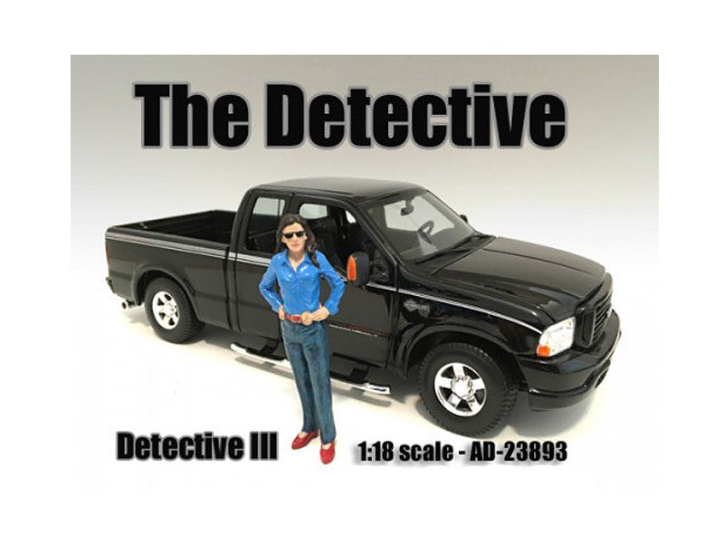 "The Detective #3" Figure For 1:18 Scale Models by American Diorama LuxuryLifeWay Online Store