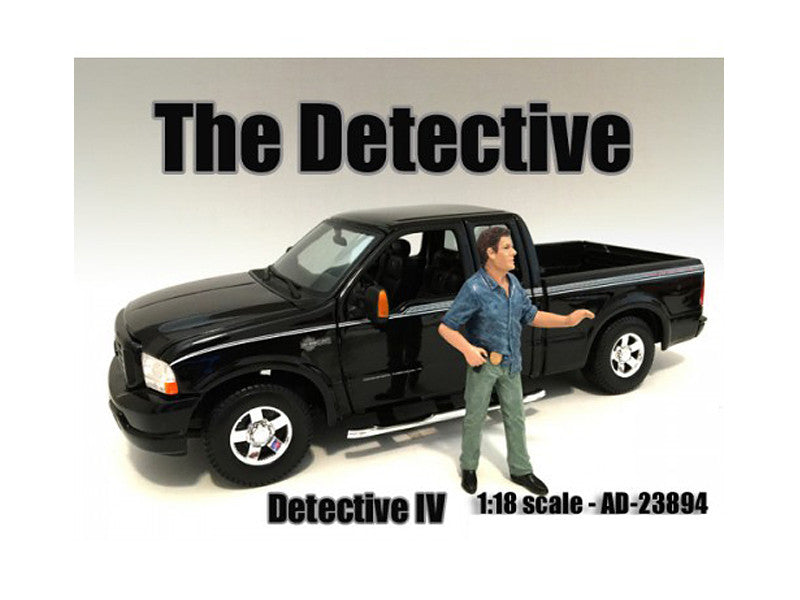"The Detective #4" Figure For 1:18 Scale Models by American Diorama LuxuryLifeWay Online Store