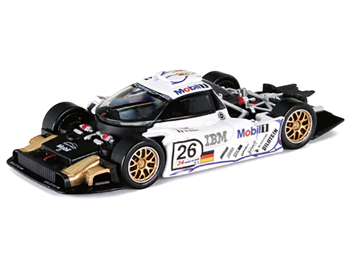 Porsche 911 GT1 #26 Allan McNish - Stephane Ortelli - Laurent Aiello "Porsche AG" Winner "24 Hours of Le Mans" (1998) 1/64 Diecast Model Car by Trends Hobby LuxuryLifeWay Online Store