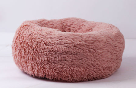 Dog Beds For Small Dogs Round Plush Cat Litter Kennel Pet Nest Mat Puppy Beds Pets Fashion
