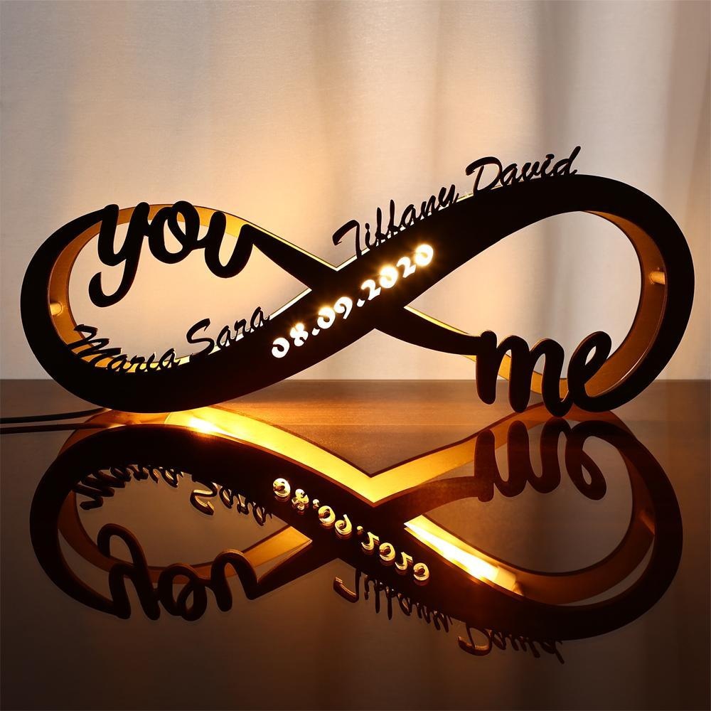 Valentine's Day Gift You Me Decorative Lamp Anniversary LadyShow.Store