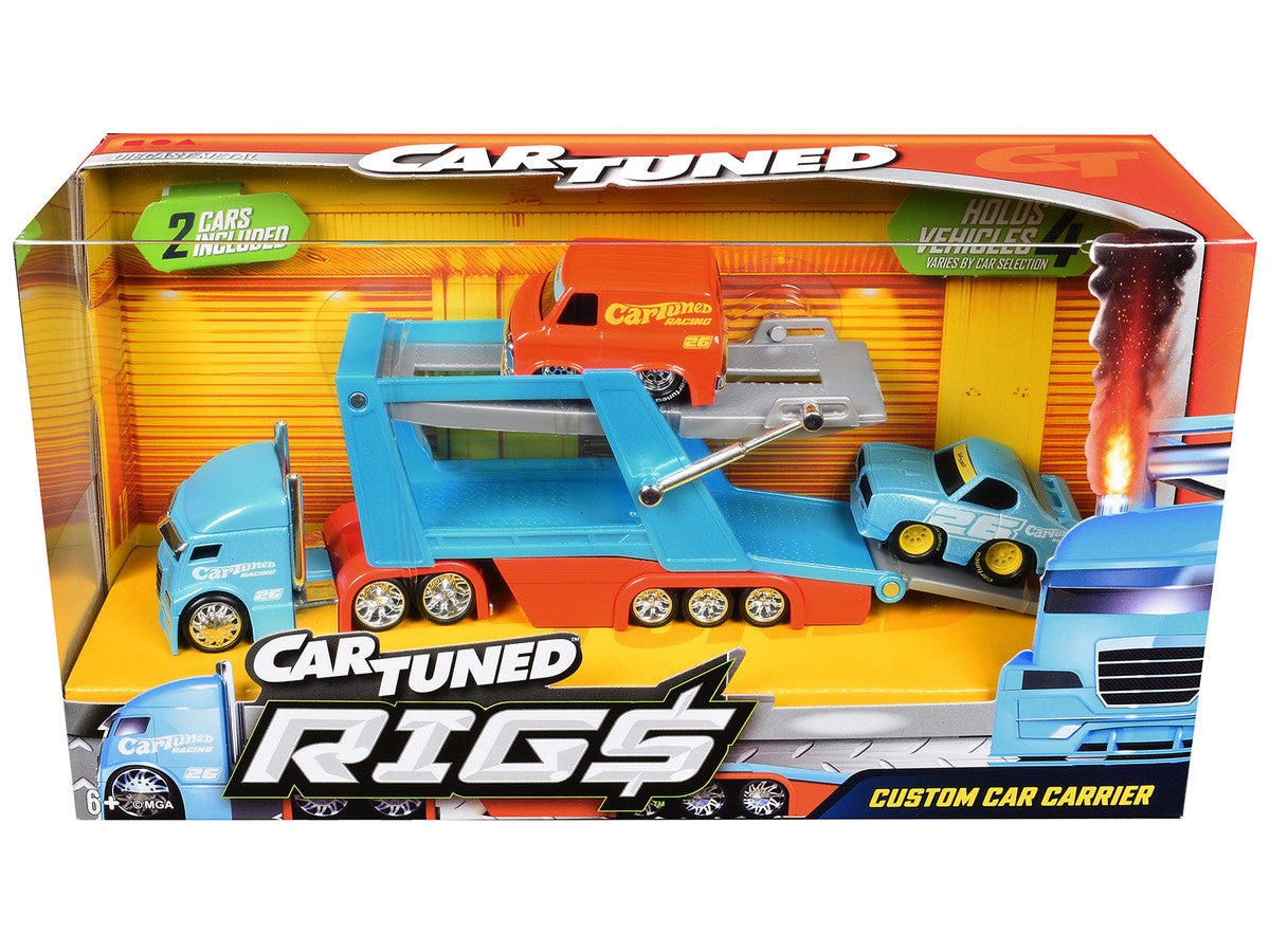 "Rigs Car Hauler" Series #2 Set of 3 pieces Diecast Model Cars by CarTuned LuxuryLifeWay Online Store