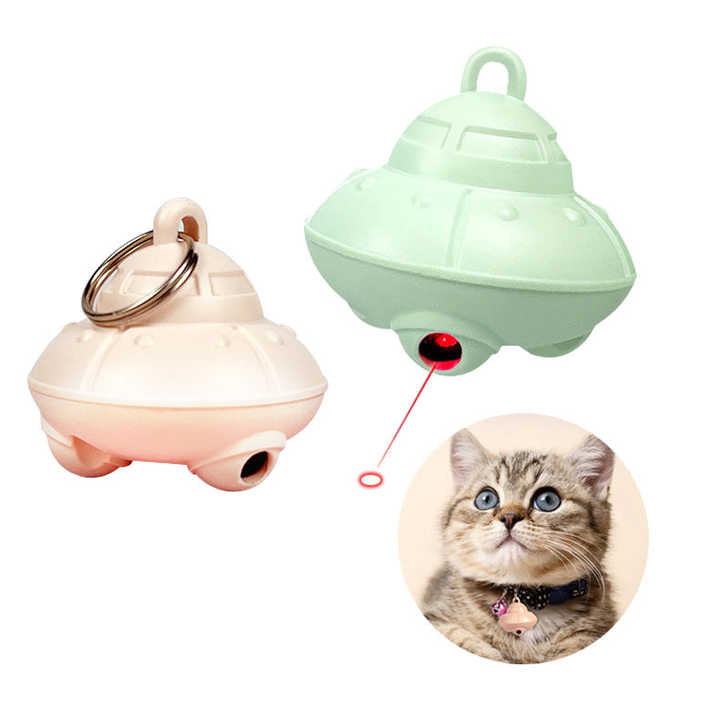 Cat Laser Toy Pointer Cat Collar Automatic Interactive Cat Toy For Kittens Dogs Game USB Charging Electric Training Pet Items Pets Fashion