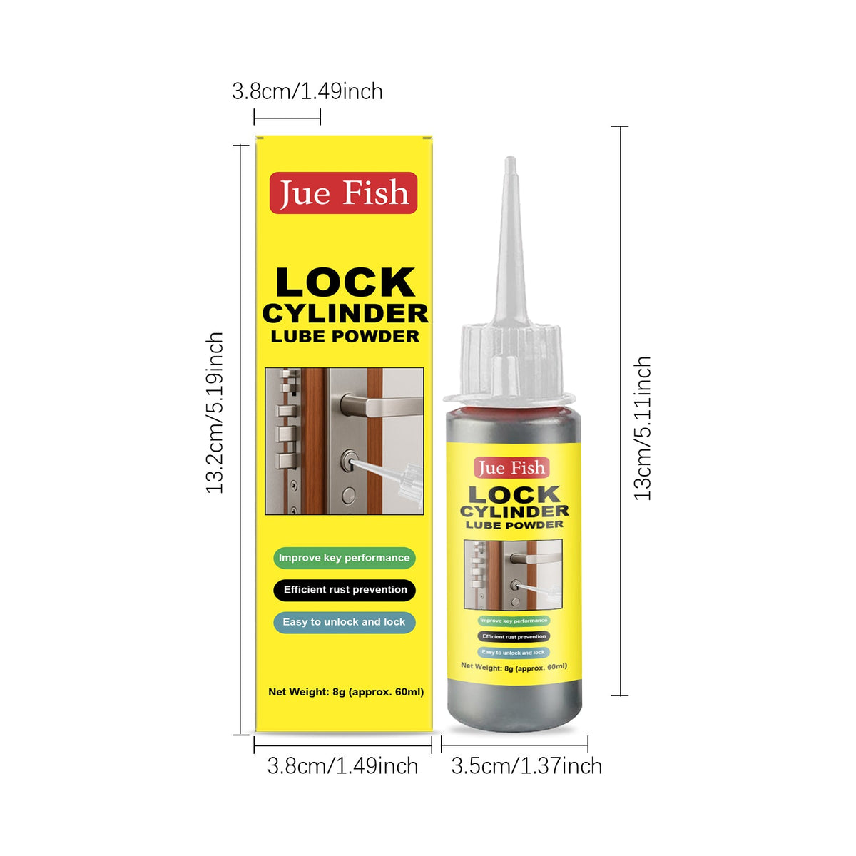 Lock Core Lubricant 60ml1box Tri Light Beauty