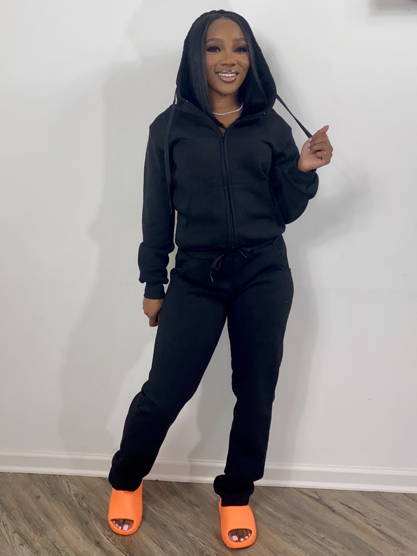 Women Sweatsuit Set 2 Piece Outfits Casual Hoodies Tops And Sweatpants Jogger Tracksuits Loose Trousers LuxuryLifeWay Online Store