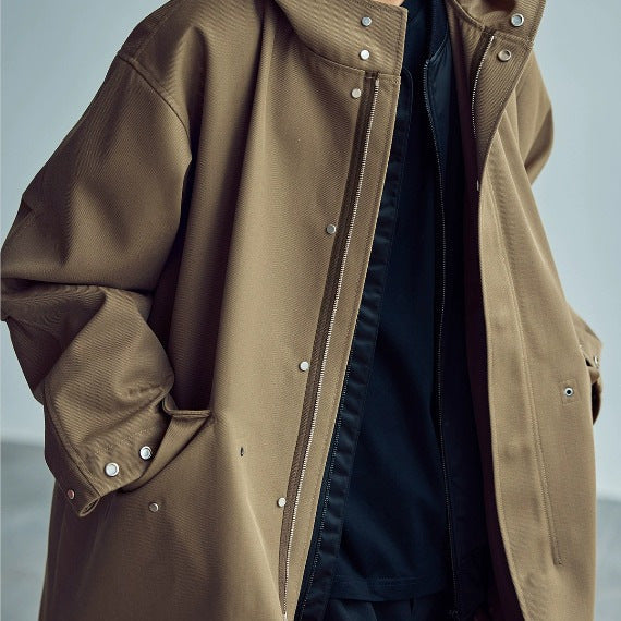 Hooded Jacket Fishtail Men Best YouTube Store