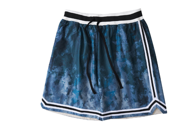 Men's Vintage Bleached Denim Shorts for Summer Streetwear Pi-Mart