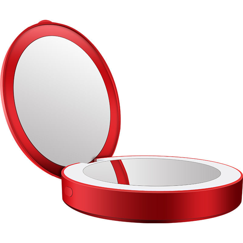 Charging Treasure Makeup Mirror With Light Pi-Mart