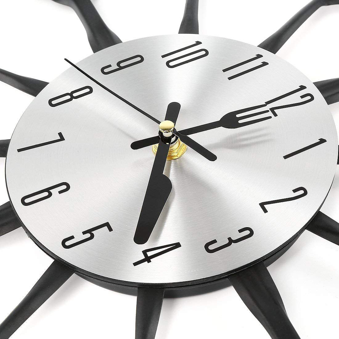 Restaurant Knife And Fork Creative Wall Clock PearlNestDecor.com