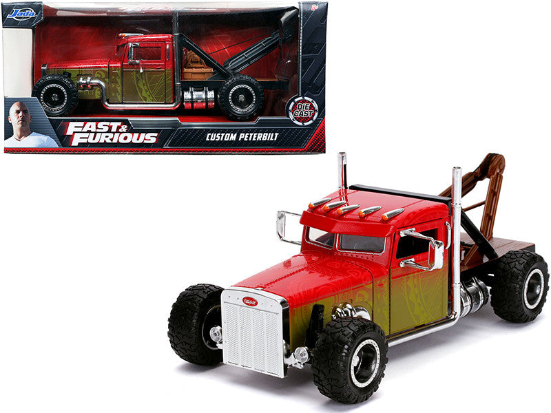 Custom Peterbilt Tow Truck "Fast & Furious" Series 1/24 Diecast Model by Jada LuxuryLifeWay Online Store