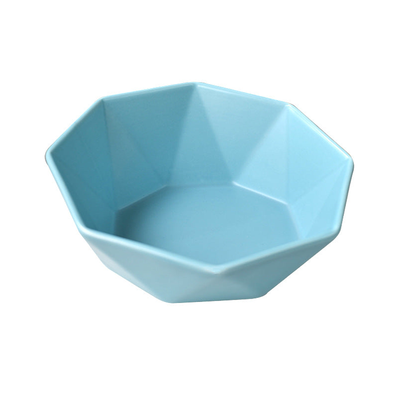 Ceramic high-footed cat food bowl Pets Fashion