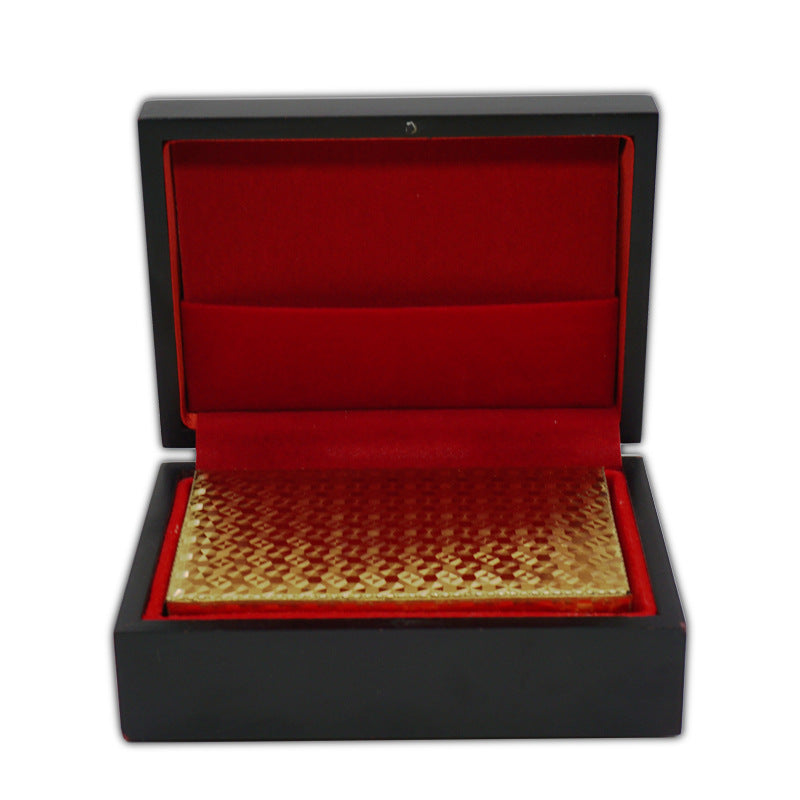 Playing Cards Gold Foil Playing Cards Waterproof LadyShow.Store