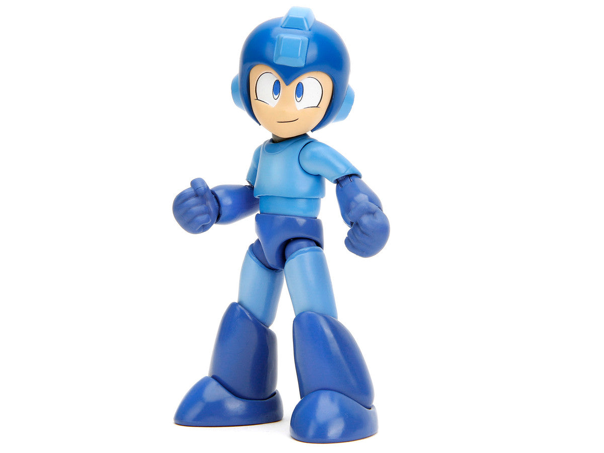 Mega Man 4.5" Moveable Figure with Accessories and Alternate Head and Hands "Mega Man" (1987) Video Game model by Jada LuxuryLifeWay Online Store