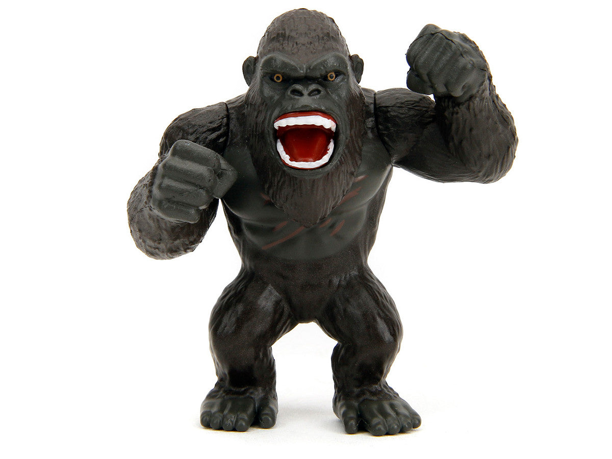 Set of 4 Diecast Figures "Godzilla x Kong: The New Empire" (2024) Movie "Metalfigs" Series Diecast Models by Jada LuxuryLifeWay Online Store