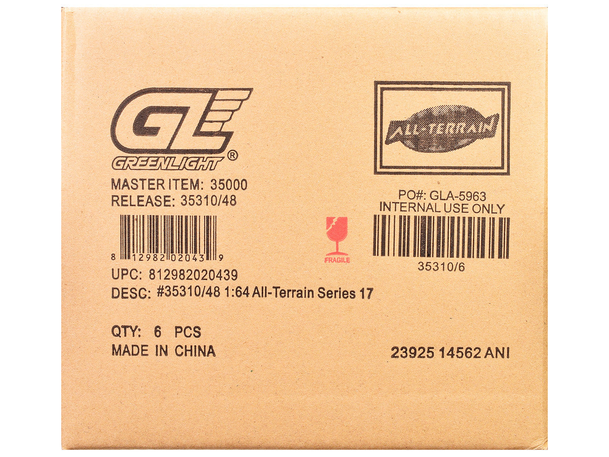 "All Terrain" Series 17 Set of 6 pieces 1/64 Diecast Model Cars by Greenlight LuxuryLifeWay Online Store