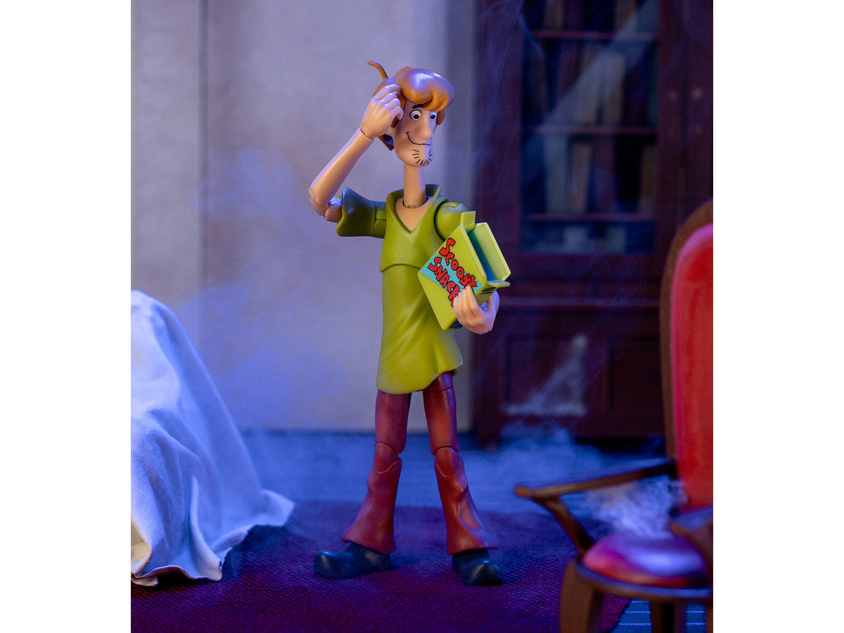 Shaggy Rogers 6.5" Moveable Figure with Accessories and Alternate Head and Hands "Scooby-Doo!" Franchise Model by Jada LuxuryLifeWay Online Store