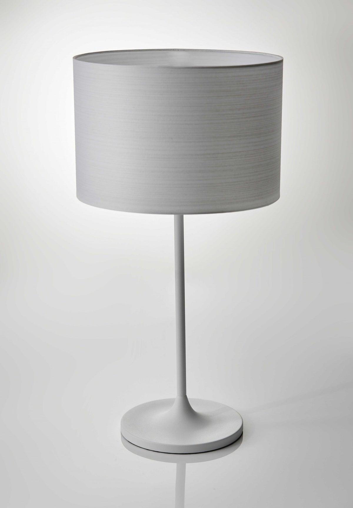 White On White Metal Table Lamp LuxuryLifeWay Online Store