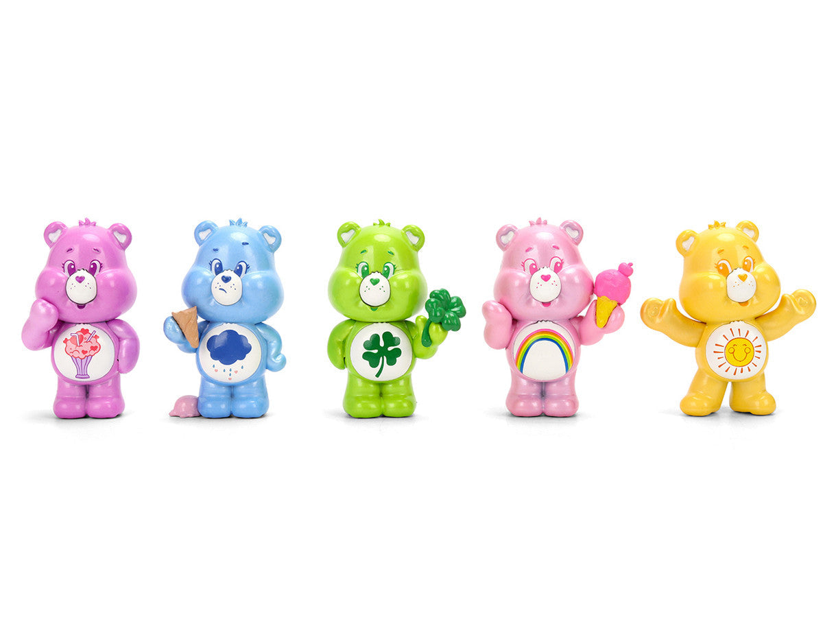 Set of 5 Diecast Figures "Care Bears" "Metalfigs" Series Diecast Models by Jada LuxuryLifeWay Online Store