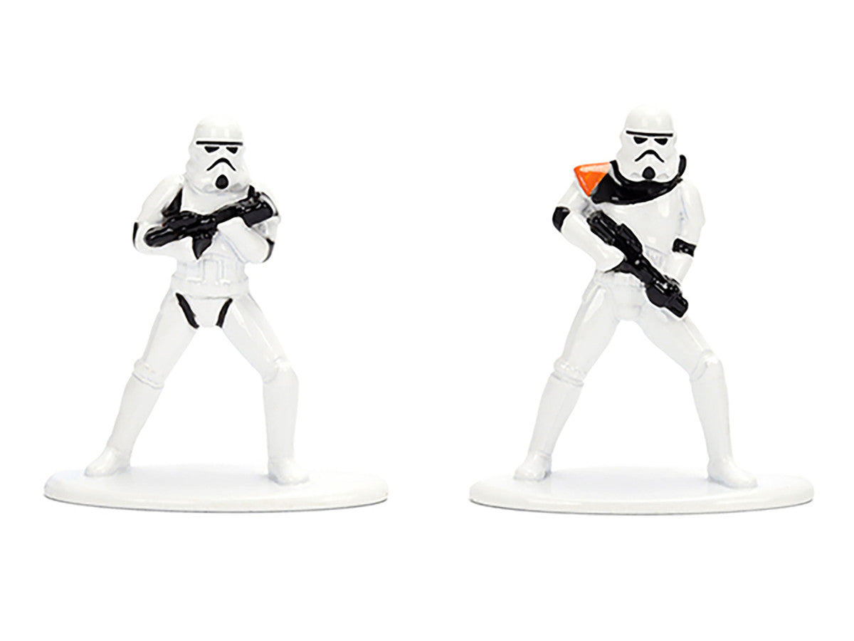 Set of 12 Diecast Figures "Star Wars" Movie Franchise "Nano Metalfigs" Series Diecast Models by Jada LuxuryLifeWay Online Store
