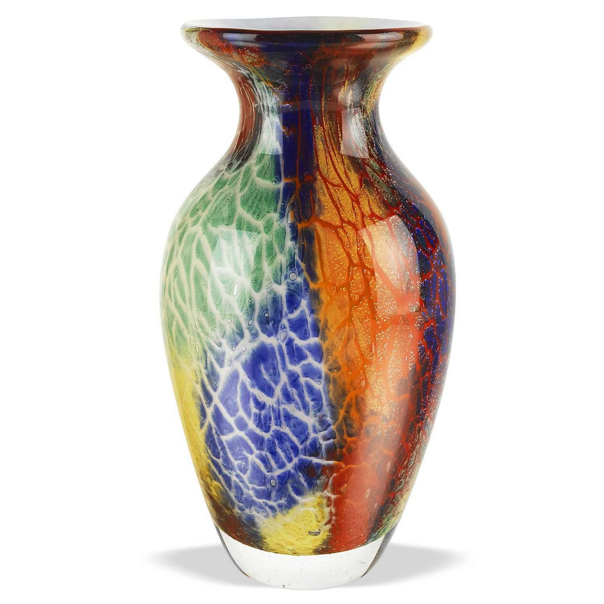 11 Multicolor Art Glass Vase LuxuryLifeWay Online Store
