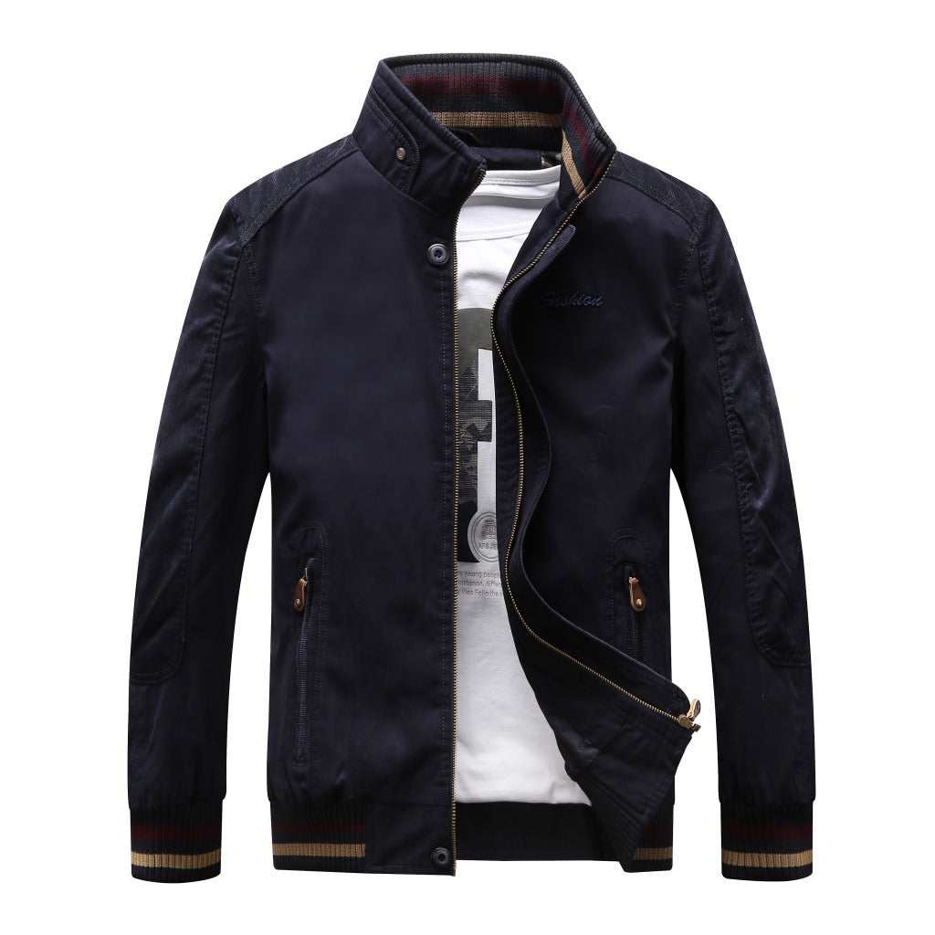 Jacket Men's Casual Plus Size Loose Young Men's Jacket Best YouTube Store