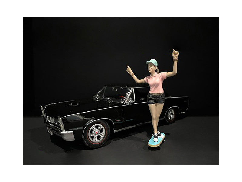 Skateboarder Figurine IV for 1/18 Scale Models by American Diorama LuxuryLifeWay Online Store
