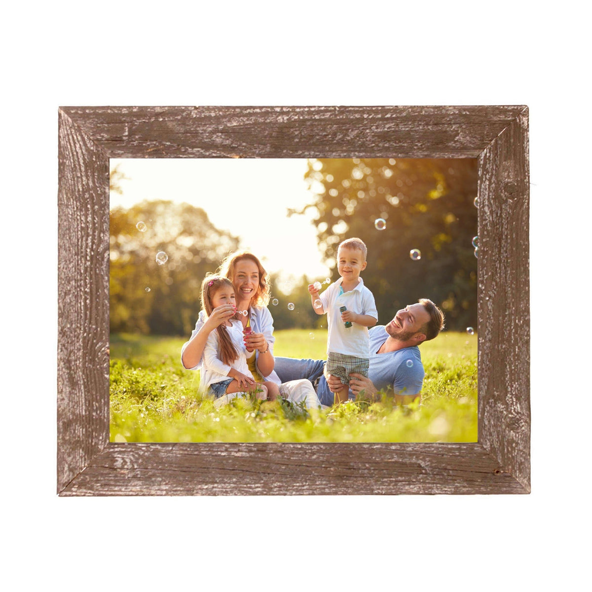 18" X 24" Rustic Farmhouse Espresso Wood Frame LuxuryLifeWay Online Store