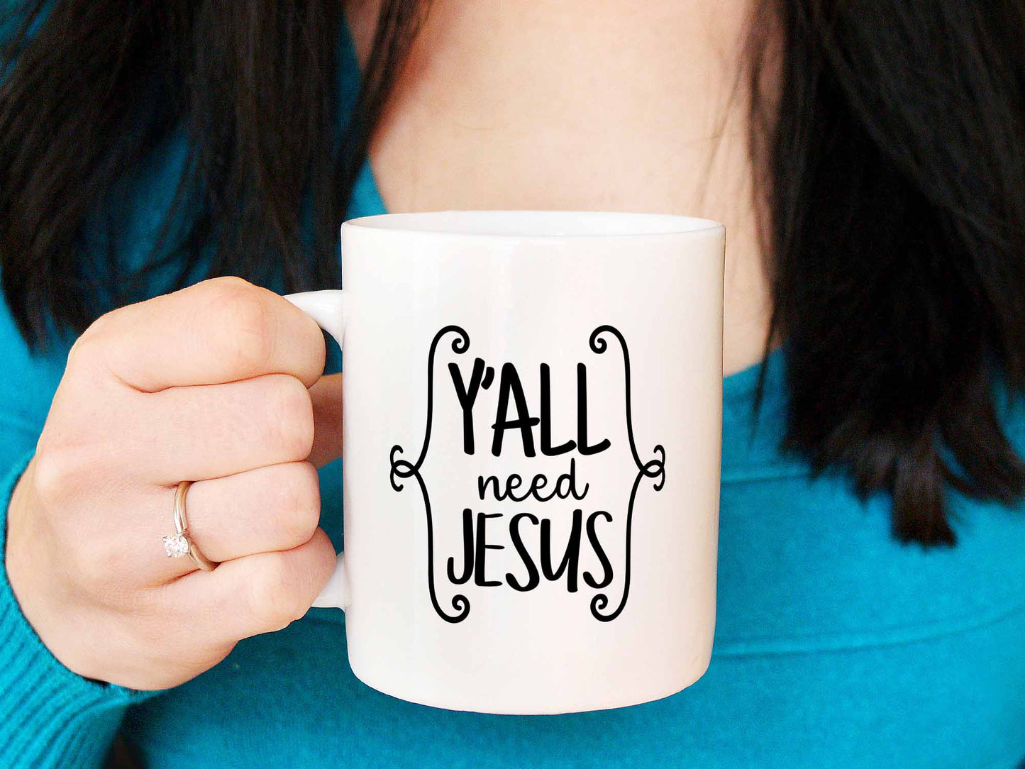 Ya'll Need Jesus Coffee Mug