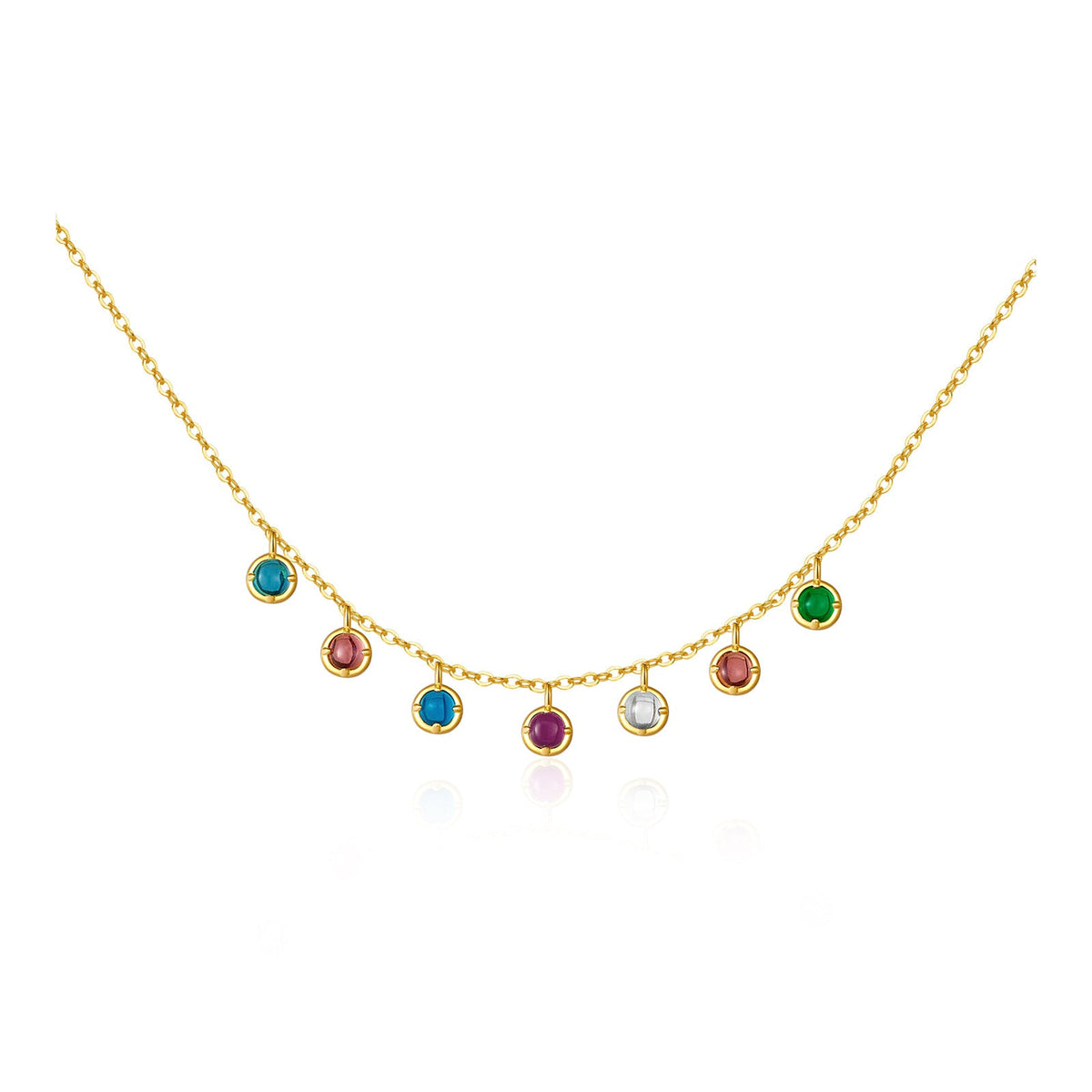 S925 Sterling Silver Necklace Women's Diamond LadyShow.Store