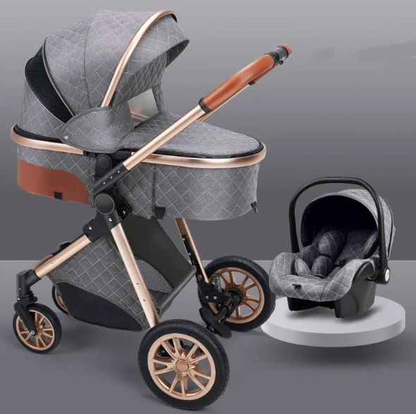 Stylish High View Stroller Lightweight Folding LuxuryLifeWay Online Store
