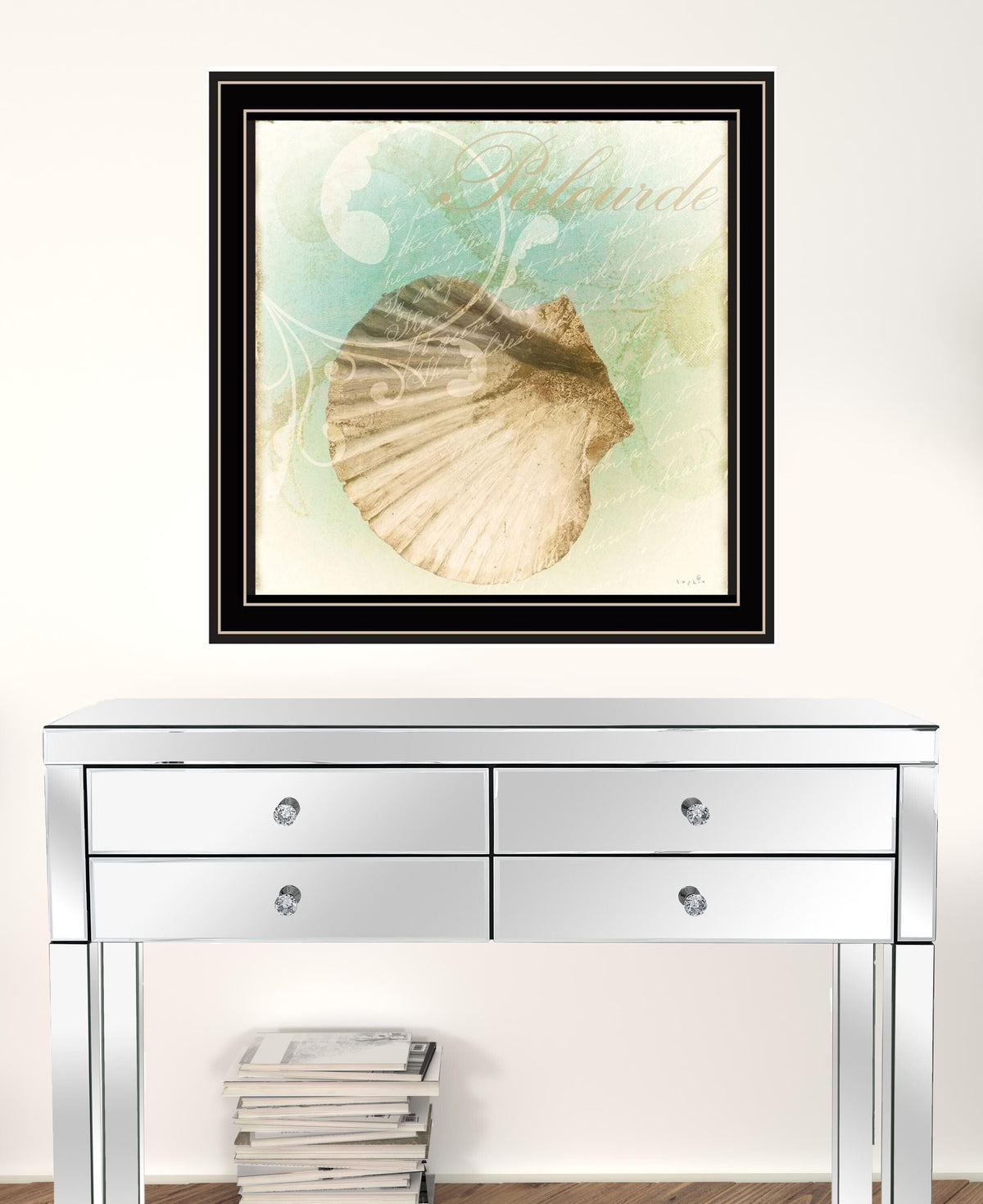 Set Of Two The Sea III and Sea IV 1 Black Framed Print Wall Art LuxuryLifeWay Online Store