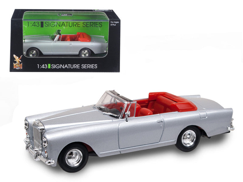 1961 Bentley Continental S2 Park Ward DHC Convertible Silver 1/43 Diecast Car Model by Road Signature LuxuryLifeWay Online Store