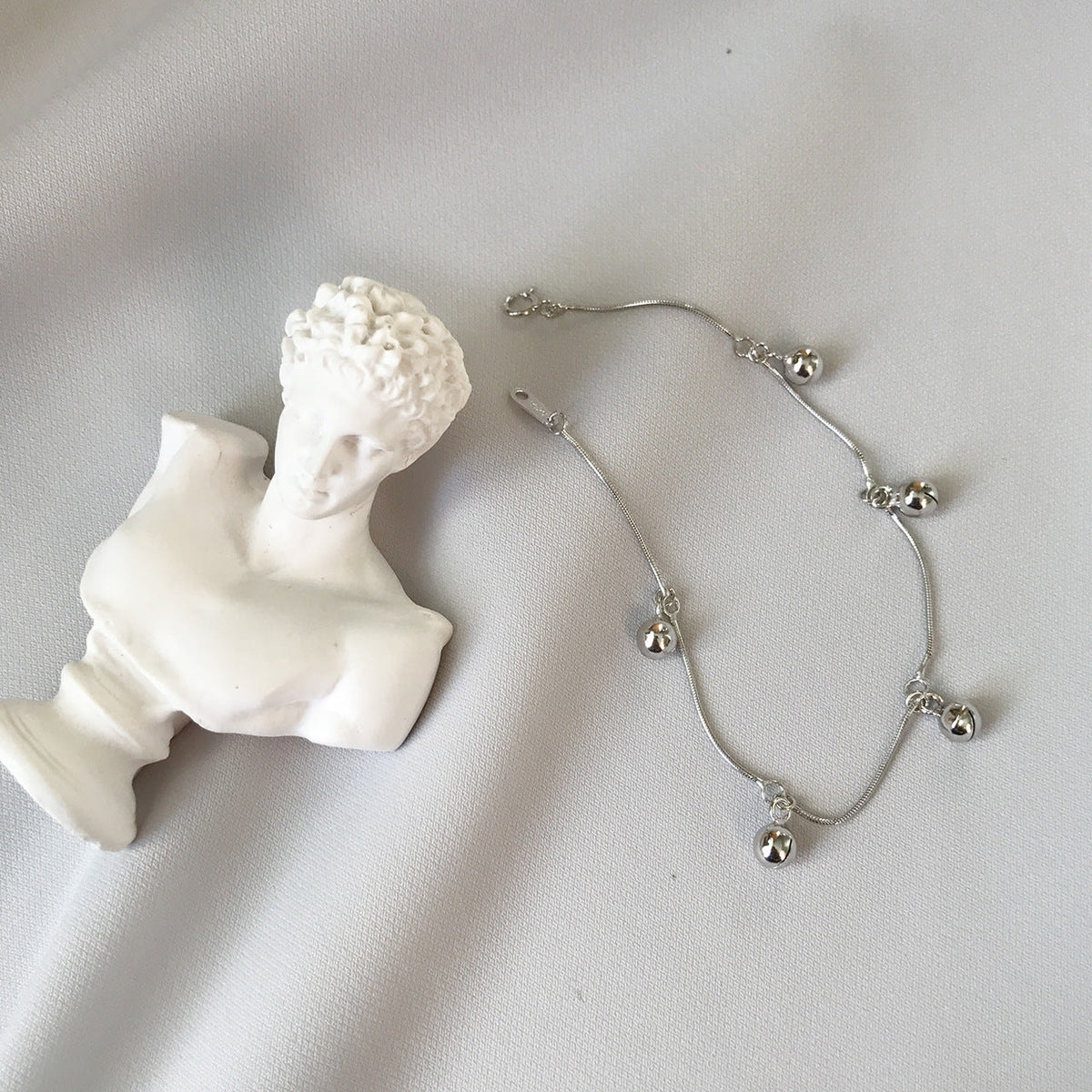 S925 Sterling Silver Beads Bracelet LadyShow.Store