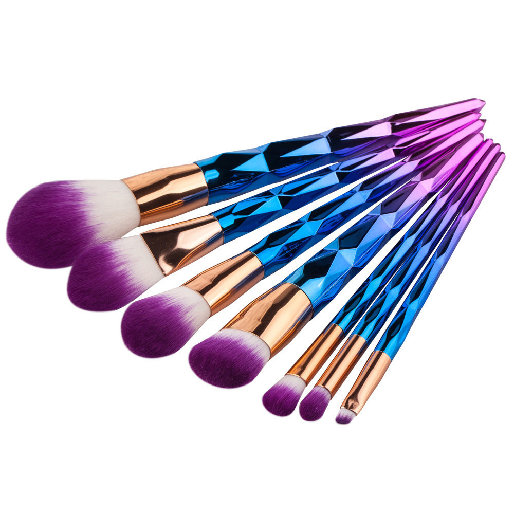 Rainbow Mermaid Makeup Brush Set LadyShow.Store