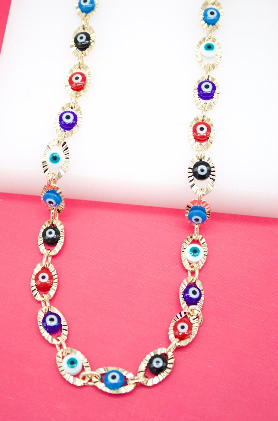 Large Multi Color Evil Eye Bracelet (I208) LuxuryLifeWay Online Store