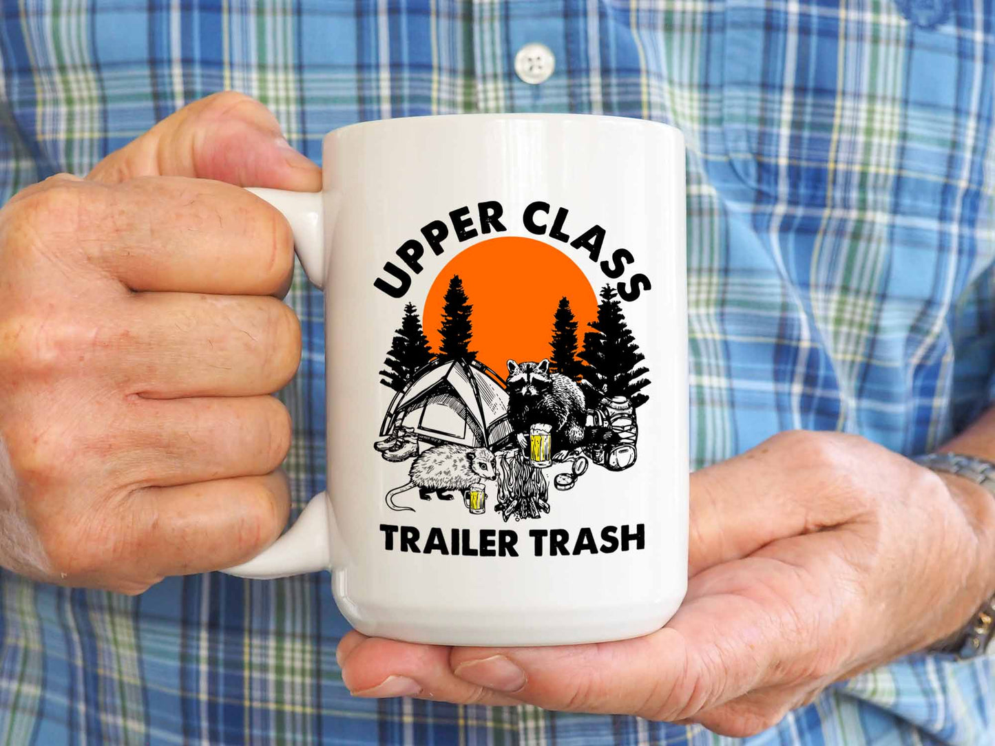 Trailer Trash Camping Coffee Mug