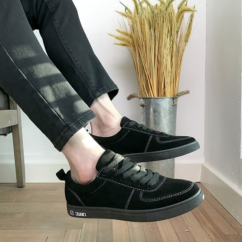 New Low Shoes To Help Students Trend Of Korean Men's Casual Retro Harajuku Youthflat Matte Best YouTube Store