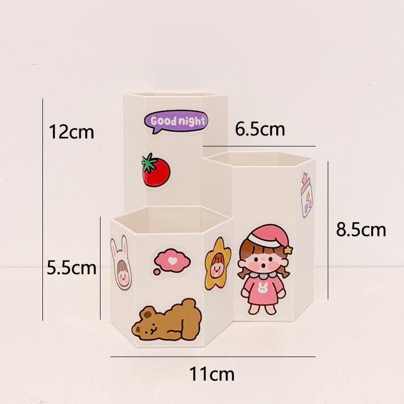 Multifunctional makeup brush tube CJD2