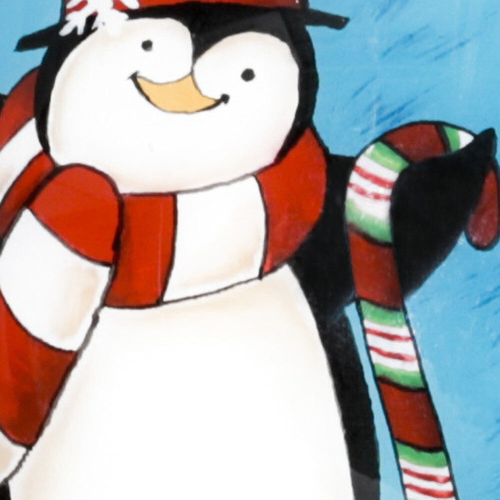 Anywhere with You is Always Better Penguin Hand Painted Mouth Blown Glass Ornament LuxuryLifeWay Online Store