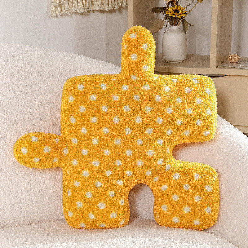 Puzzle Cushion Plush Toy Sofa Cushion