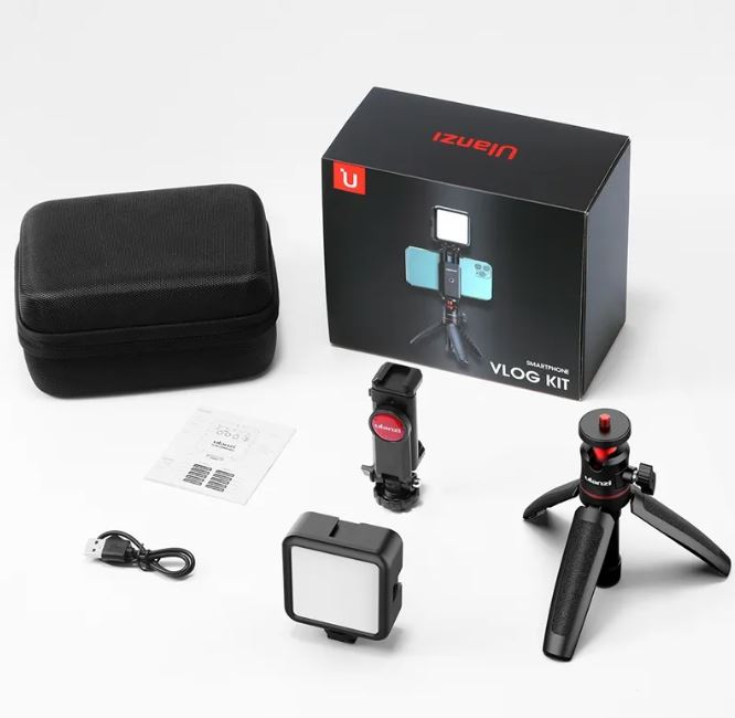 Mobile Phone Vlog Selfie Stick Short Video Live Fill Light Bracket Pi-Mart