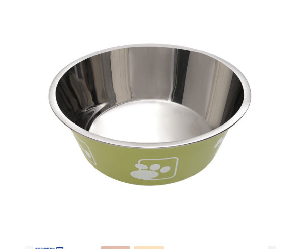 Pet Supplies Pet Stainless Steel Food Bowl Pets Fashion