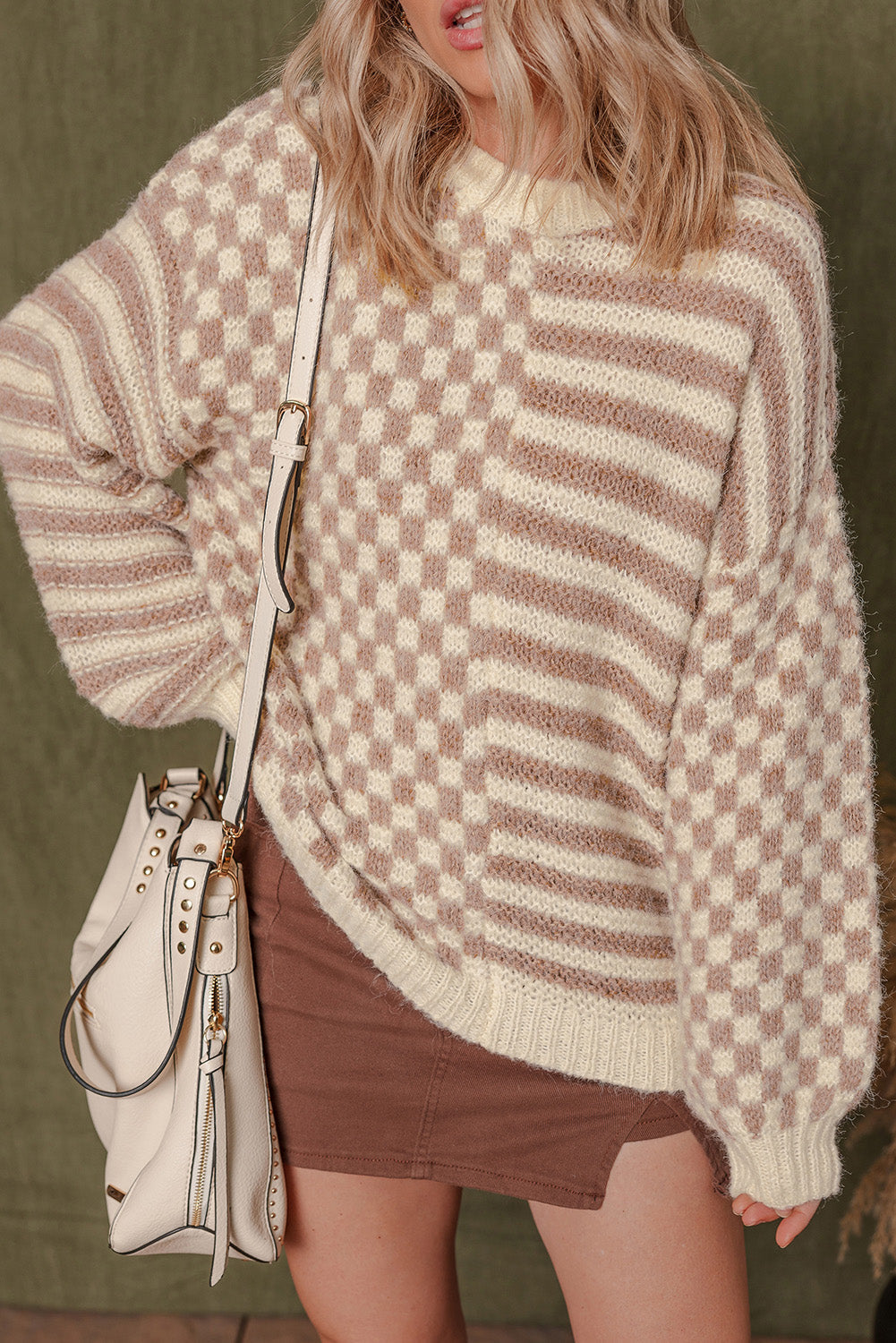 Sofia Shoulder Balloon Sleeve Sweater LuxuryLifeWay Online Store