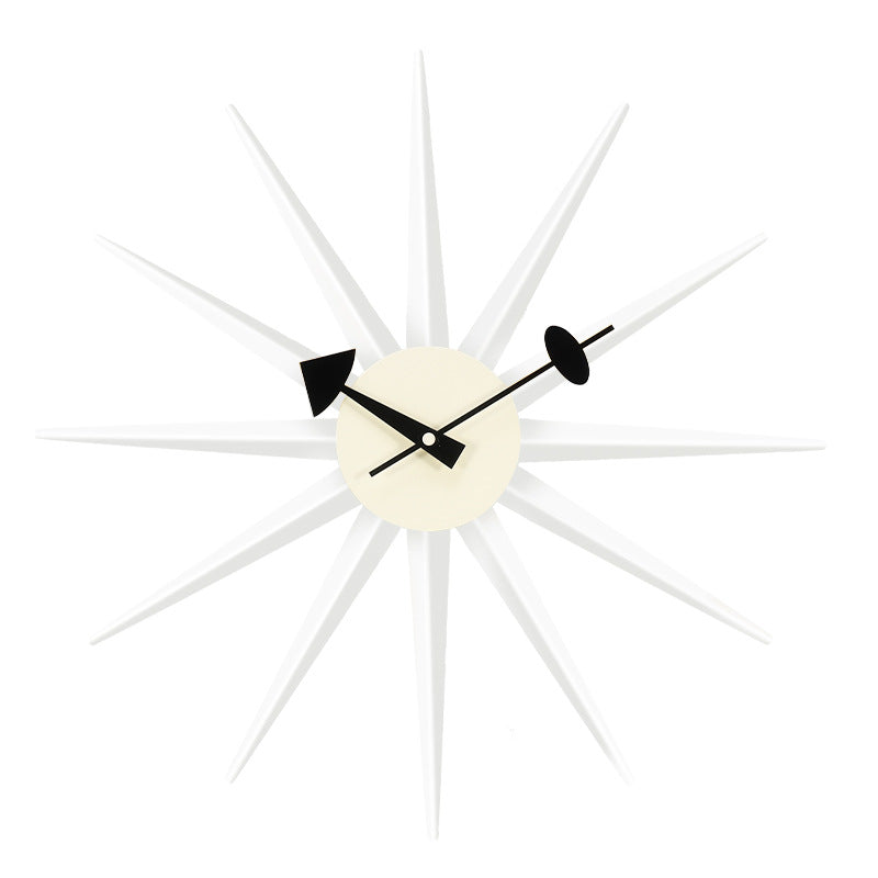 Creative Sun Light Wall Clock PearlNestDecor.com
