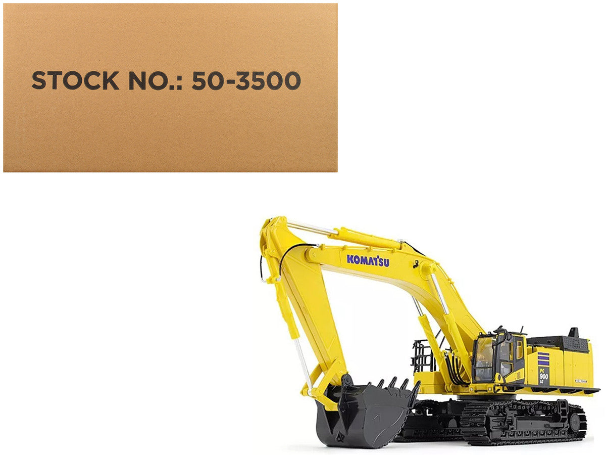 Komatsu PC900LC-11 Excavator Yellow 1/50 Diecast Model by First Gear LuxuryLifeWay Online Store
