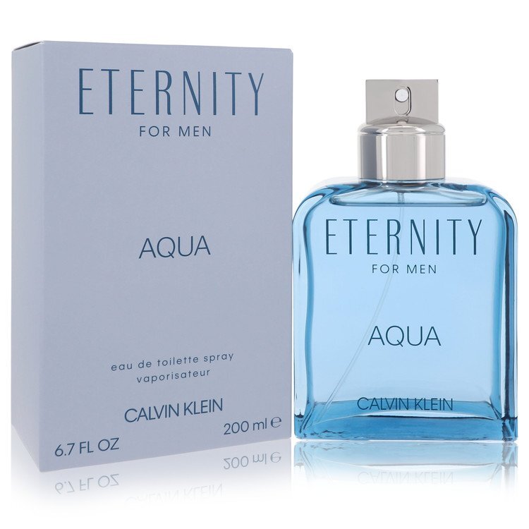 Eternity Aqua by Calvin Klein Eau De Toilette Spray 6.7 oz (Men) LuxuryLifeWay Online Store