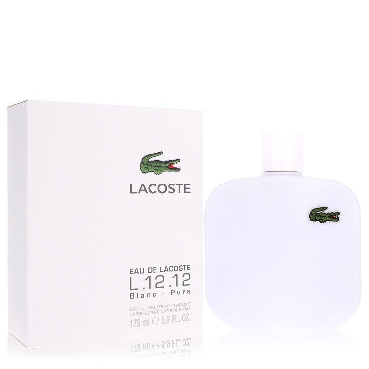Lacoste Eau De Lacoste L.12.12 Blanc by Lacoste Eau De Toilette Spray 5.9 oz (Men) LuxuryLifeWay Online Store