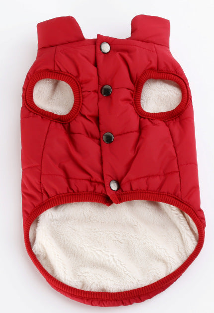 Pet clothing dog clothing warm waterproof outdoor pet supplies Pets Fashion