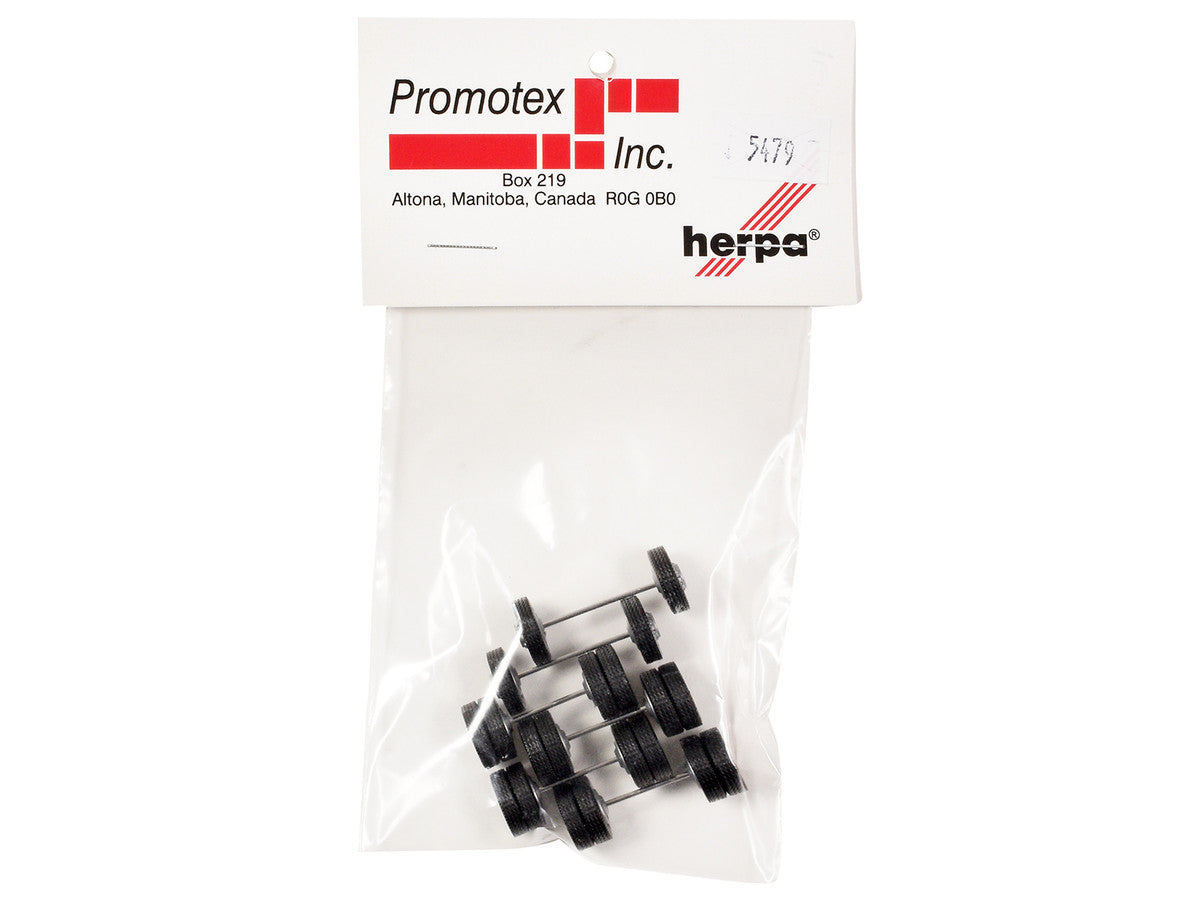 Planetary Hubs Wheel Set (2 Front and 4 Rear) 1/87 (HO) Plastic Model by Promotex LuxuryLifeWay Online Store